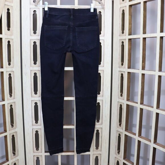 New Free People Ivy Raw Hem Skinny Jeans Size 24 - Picture 3 of 11